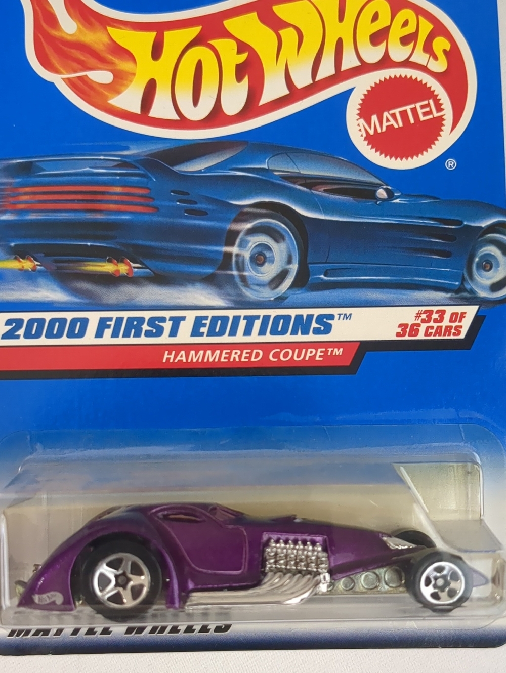 Hot Wheels 2000 First Editions Hammered Coupe #33/36